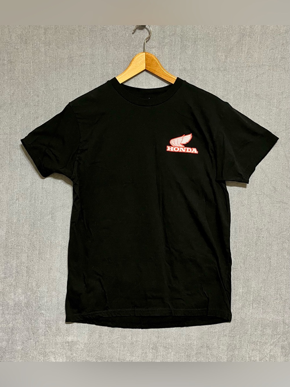 Honda JT USA Motocross Racing Team Black Graphic T-Shirt Size Medium